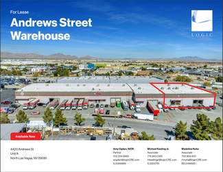 More details for 4420 Andrews St, North Las Vegas, NV - Industrial for Lease