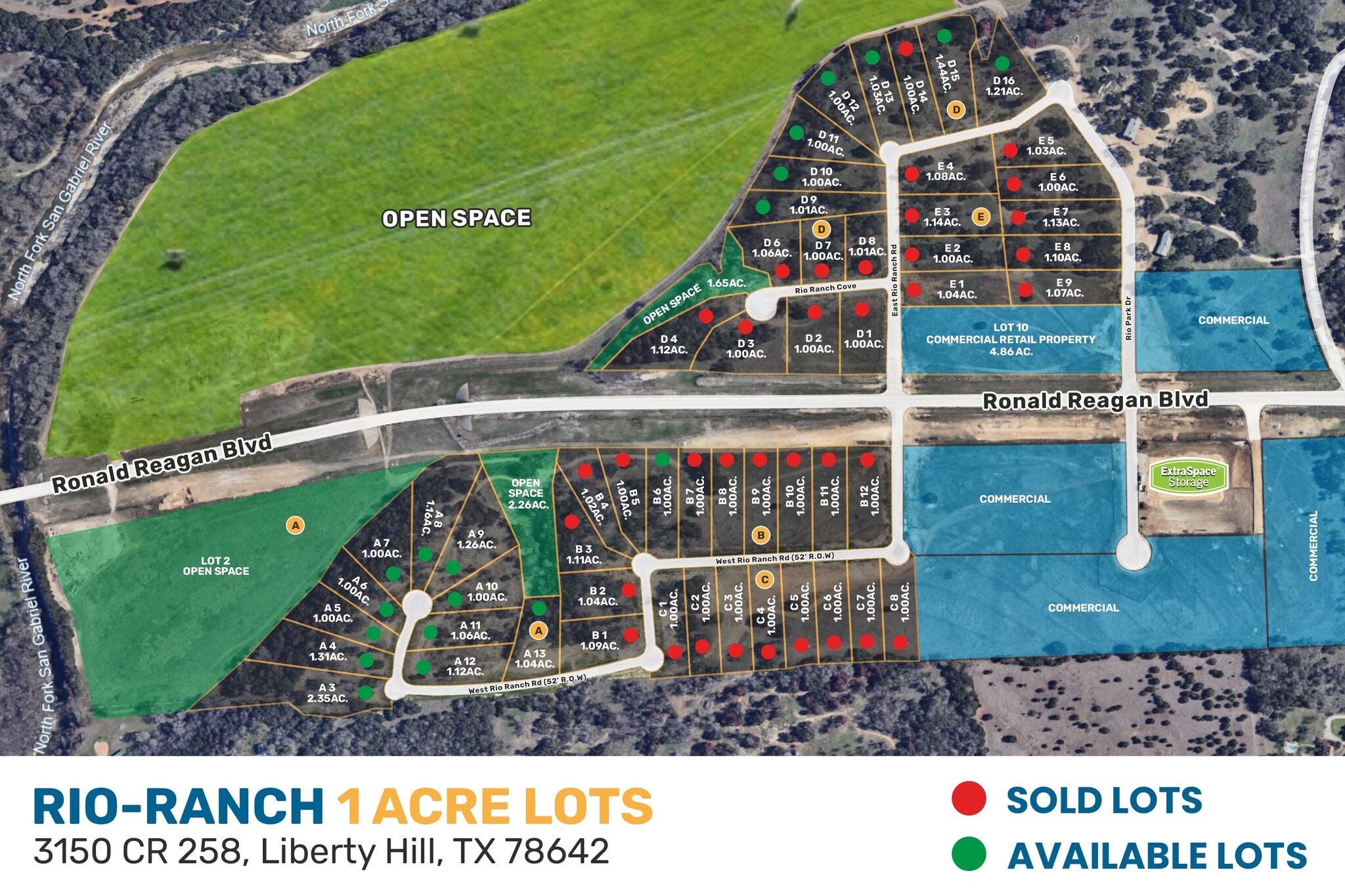 3150 County Road 258, Liberty Hill, TX for lease Aerial- Image 1 of 10