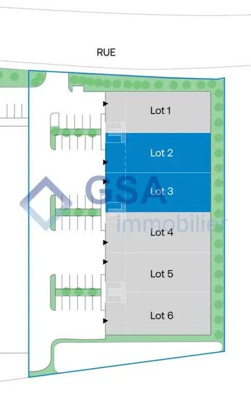 Flex in Saint-Michel-sur-Orge for lease - Site Plan - Image 2 of 3