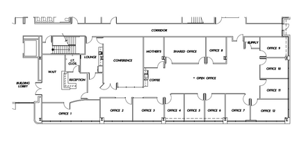 10000 Stockdale Hwy, Bakersfield, CA for lease Floor Plan- Image 2 of 2