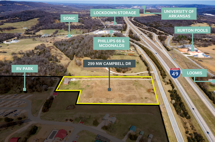 299 NW Campbell Rd, Fayetteville, AR for sale - Building Photo - Image 2 of 12