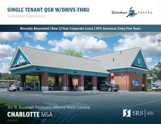 More details for 301 W Roosevelt Blvd, Monroe, NC - Retail for Sale