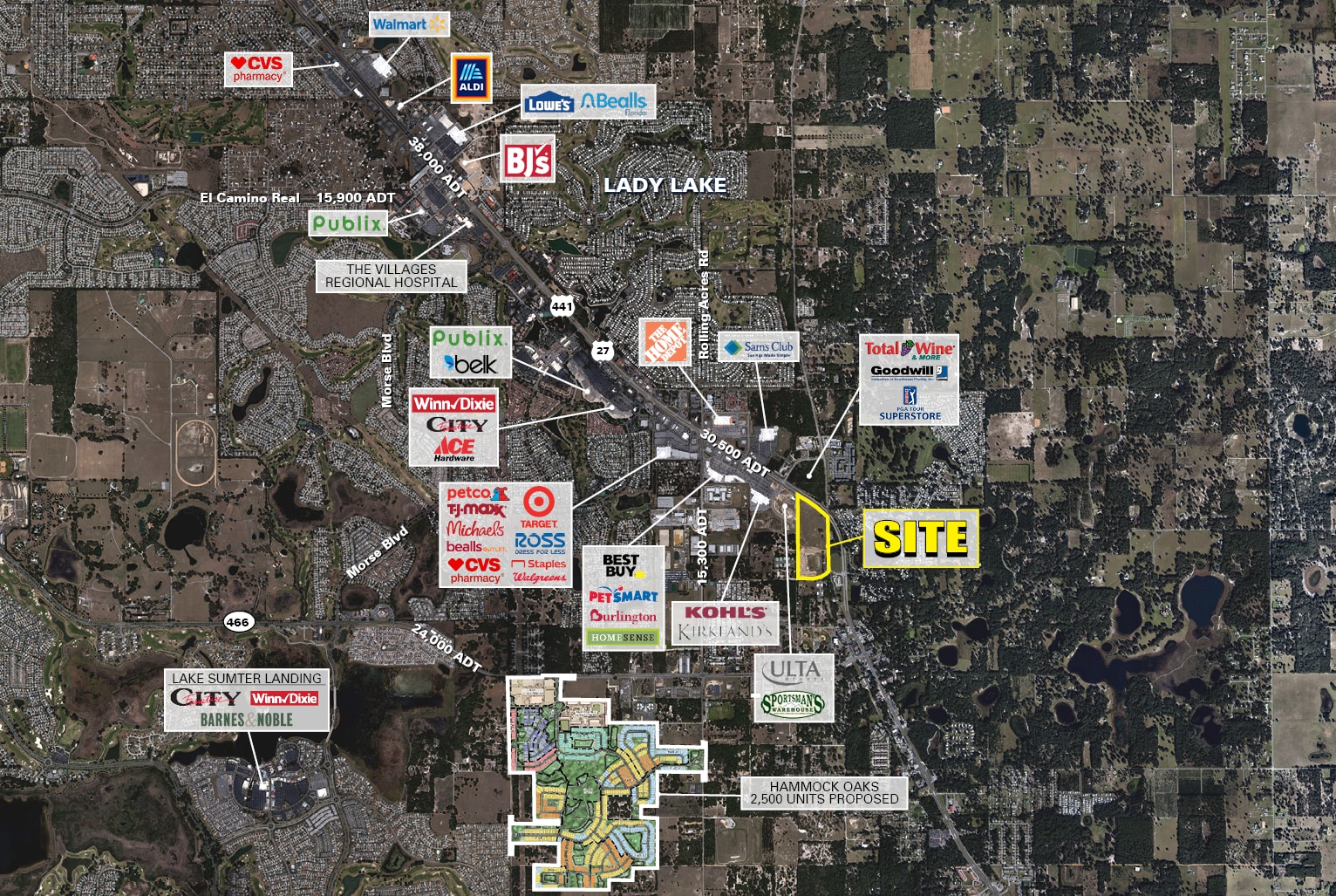 SWC US 441 hwy, Lady Lake, FL for lease Building Photo- Image 1 of 4