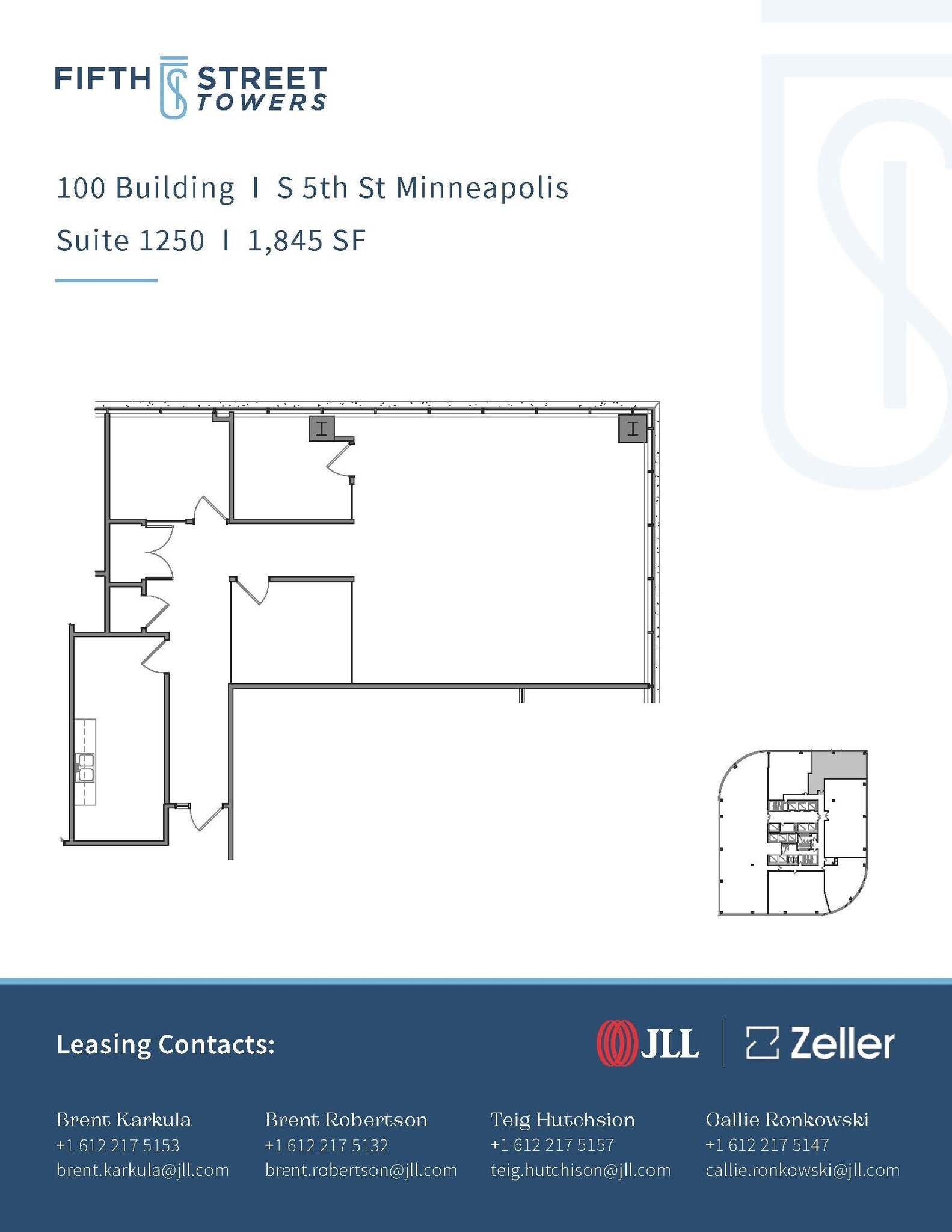 100 S 5th St, Minneapolis, MN for lease Floor Plan- Image 1 of 1