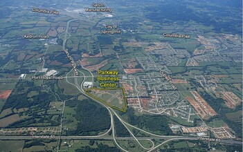 4001 Parkfield Loop, Spring Hill, TN - aerial  map view