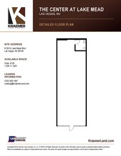 6110-6190 W Lake Mead Blvd, Las Vegas, NV for lease Floor Plan- Image 1 of 1