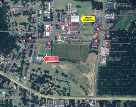 1040 Morningside Dr, Perry, GA - AERIAL  map view