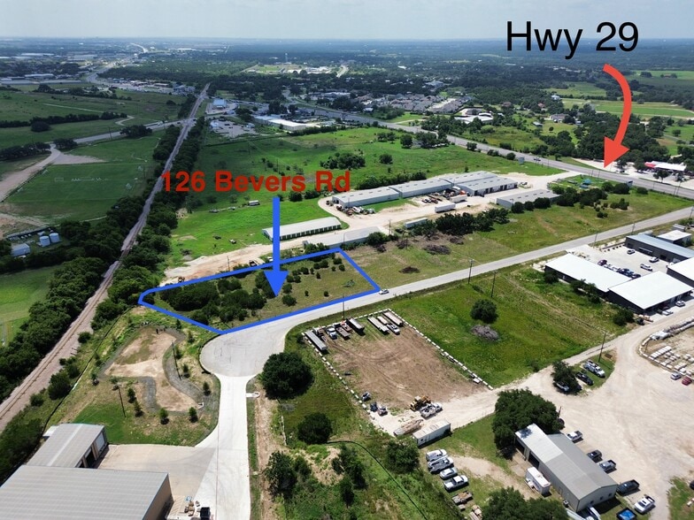 126 Bevers Rd, Liberty Hill, TX for lease - Aerial - Image 1 of 4