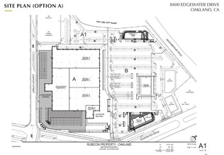 8400 Edgewater Dr, Oakland, CA for lease Floor Plan- Image 1 of 2