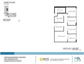 445 Union Blvd, Lakewood, CO for lease Site Plan- Image 1 of 1