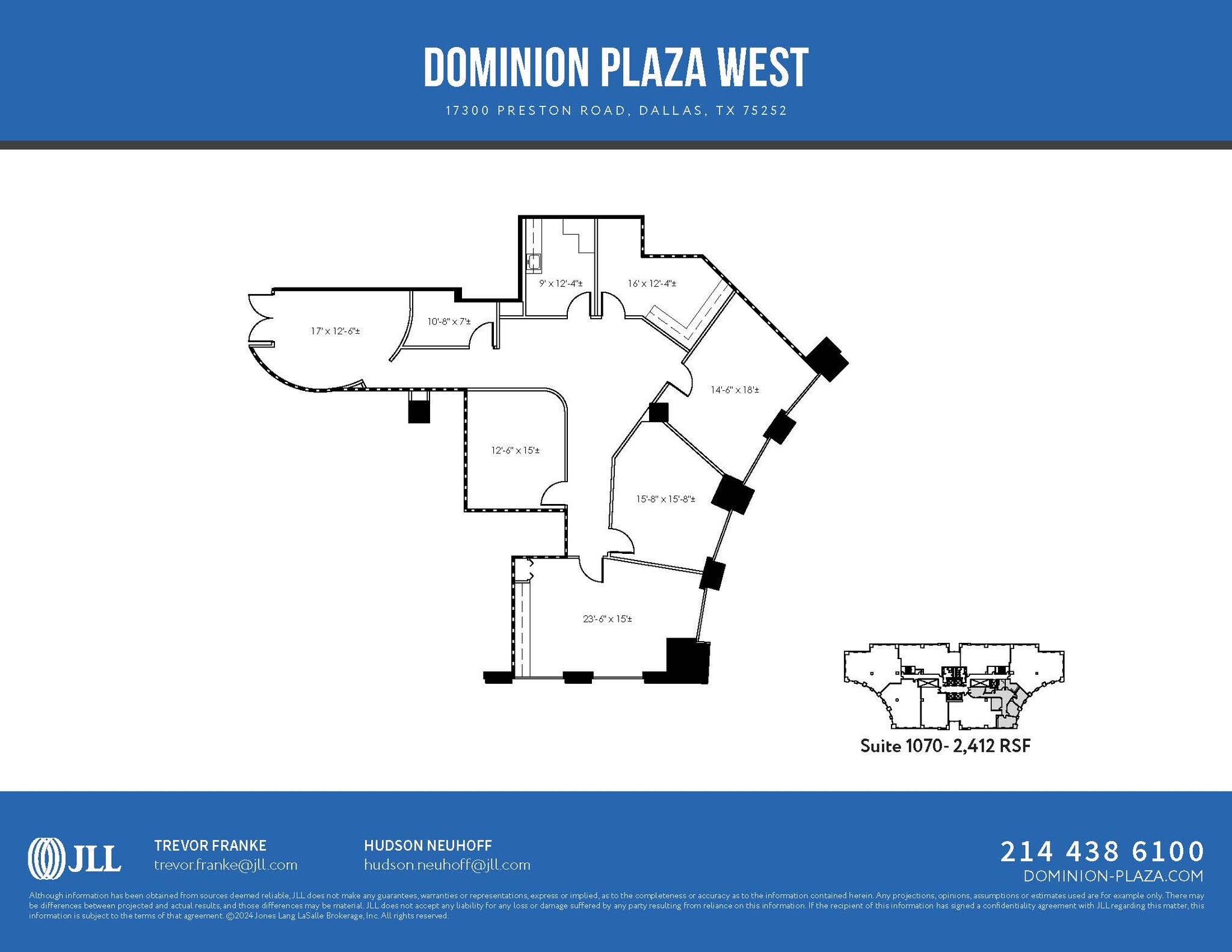 17304 Preston Rd, Dallas, TX for lease Floor Plan- Image 1 of 1