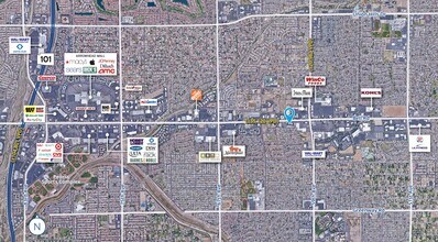 6021-6039 W Bell Rd, Glendale, AZ - AERIAL  map view