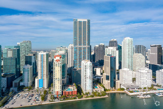 1100 Brickell Bay Dr, Miami, FL - aerial  map view - Image1