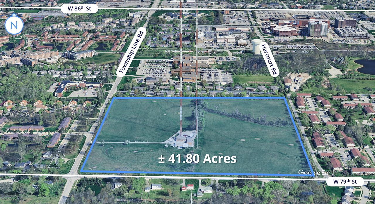 8001 Township Line Rd, Indianapolis, IN for sale Aerial- Image 1 of 2