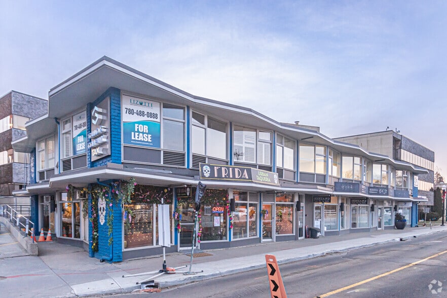 12411-12421 Stony Plain Rd NW, Edmonton, AB for lease - Primary Photo - Image 1 of 6