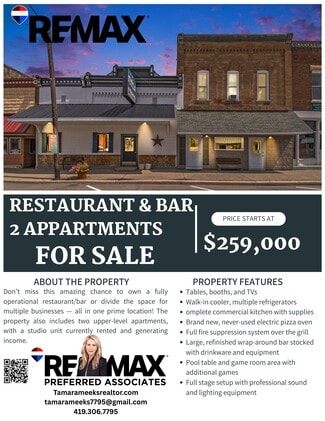 More details for 114 N Michigan St, Edon, OH - Specialty for Sale