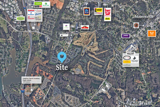 2987 Charlotte Hwy, Mooresville, NC - aerial  map view