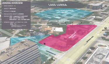 1515 S Orange Ave, Orlando, FL - AERIAL map view