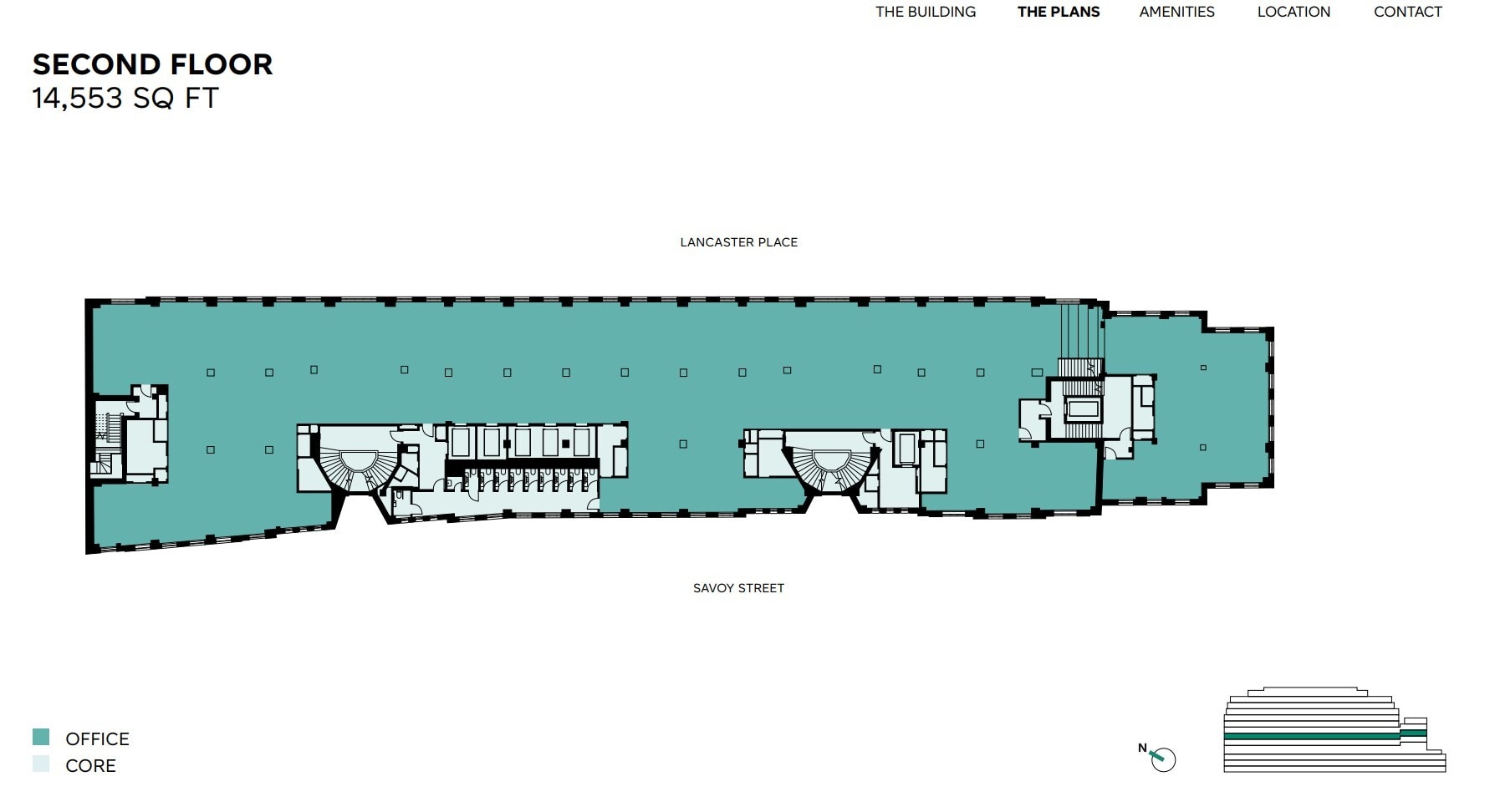 12-13 Lancaster Pl, London for lease Floor Plan- Image 1 of 1
