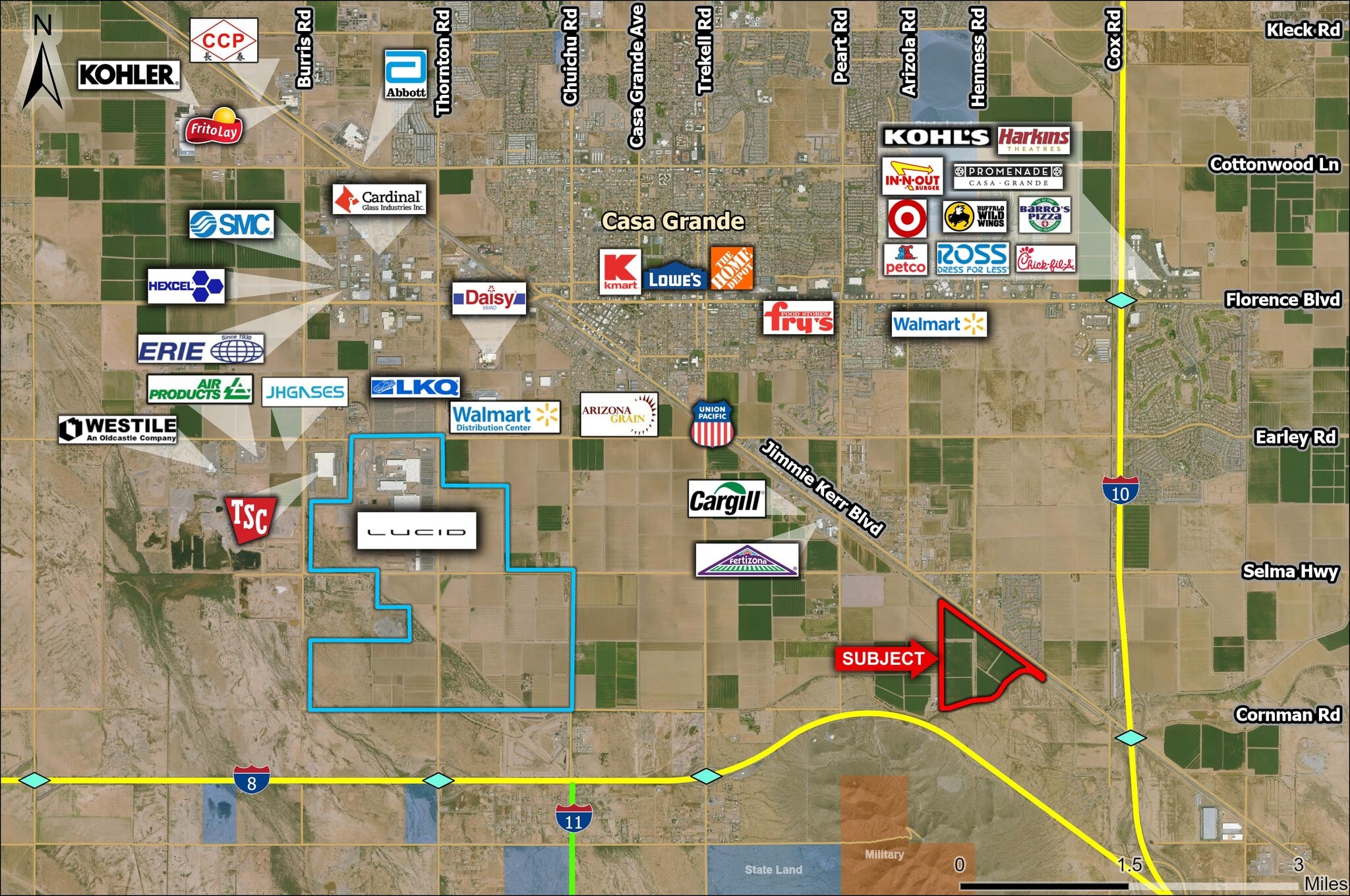 N of NWC I-8 and I-10, Casa Grande, AZ for sale Primary Photo- Image 1 of 5