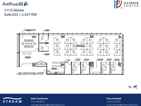 111 E Wacker Dr, Chicago, IL for lease Floor Plan- Image 1 of 1