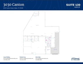 3030 Canton St, Dallas, TX for lease Floor Plan- Image 2 of 2