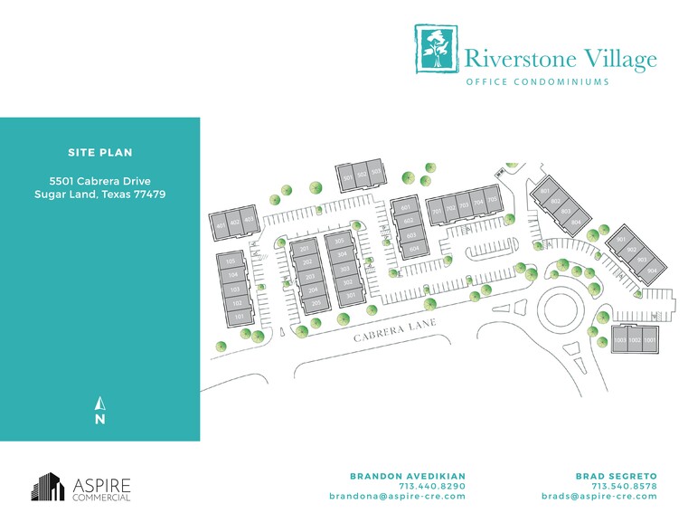 5501 Cabrera Dr, Sugar Land, TX for lease - Site Plan - Image 3 of 3