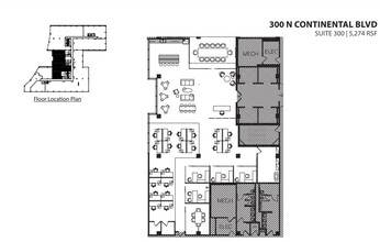 300 Continental Blvd, El Segundo, CA for lease Floor Plan- Image 1 of 1