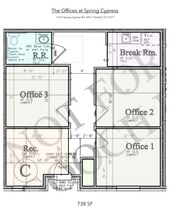 11601 Spring-cypress Rd, Tomball, TX for lease Floor Plan- Image 1 of 1