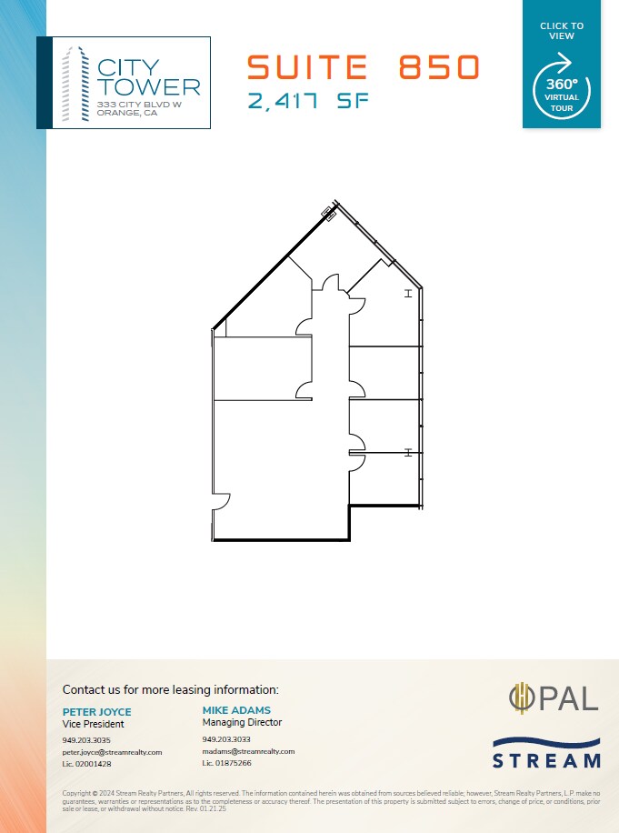 333 City Blvd W, Orange, CA for lease Floor Plan- Image 1 of 1