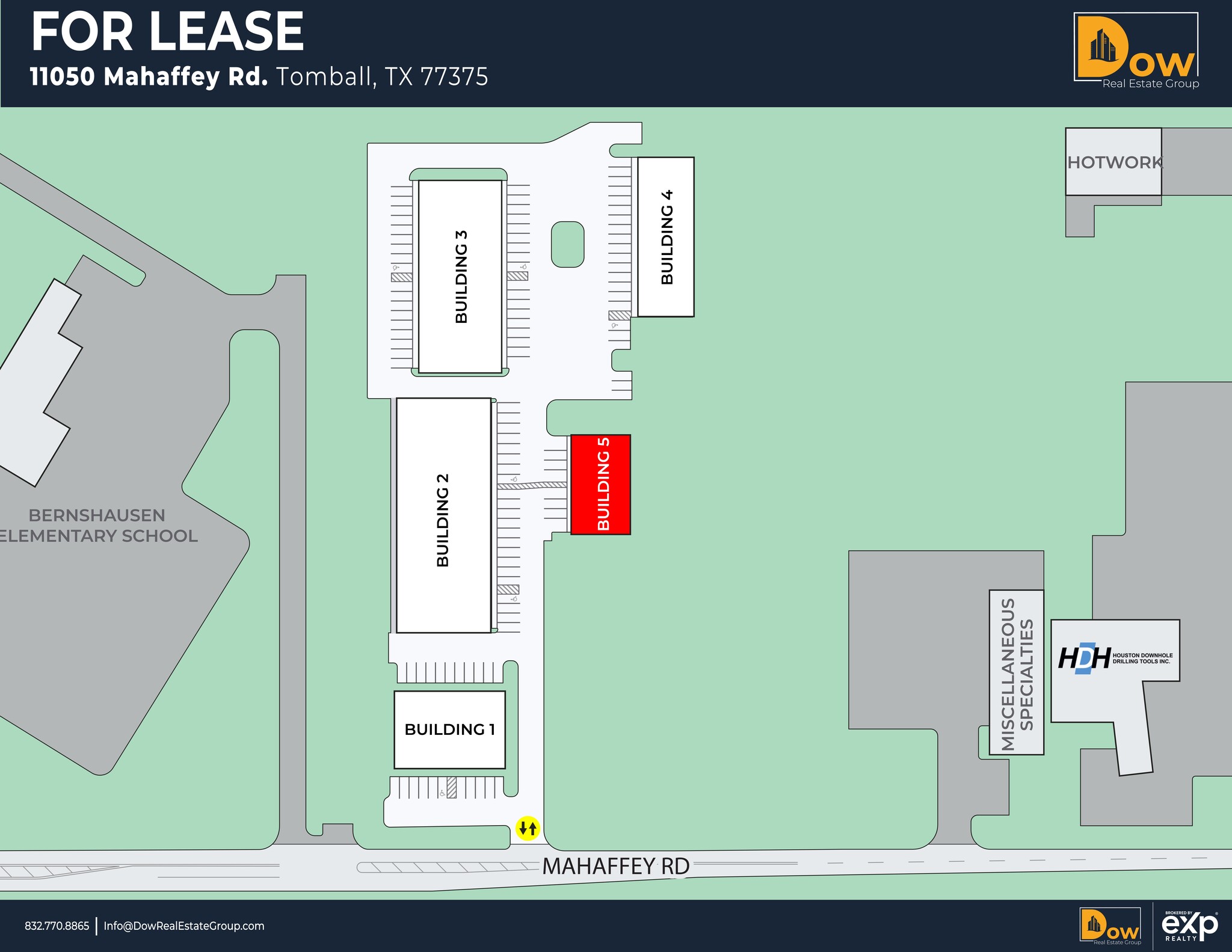 11050 Mahaffey Rd, Tomball, TX for lease Site Plan- Image 1 of 1