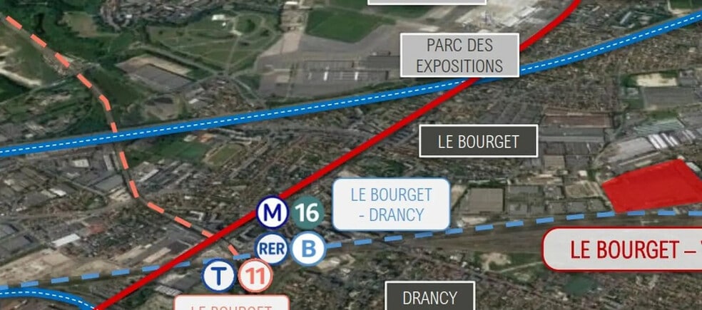 Rue Du Commandant Rolland, Le Bourget for lease - Building Photo - Image 2 of 5