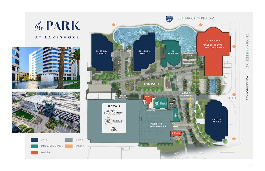 18101 Von Karman Ave, Irvine, CA for sale - Site Plan - Image 1 of 1