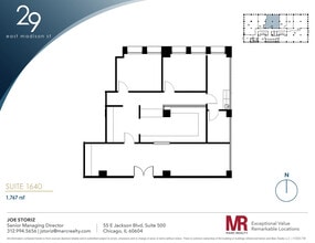 29 E Madison St, Chicago, IL for lease Floor Plan- Image 1 of 4