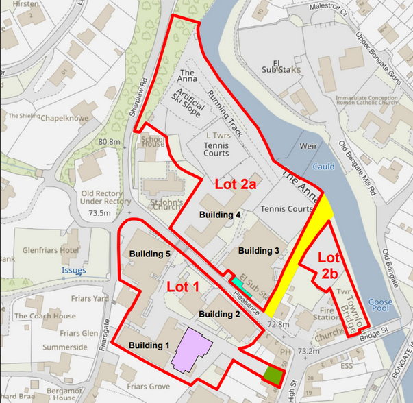 Pleasance, Jedburgh for sale - Site Plan - Image 2 of 2