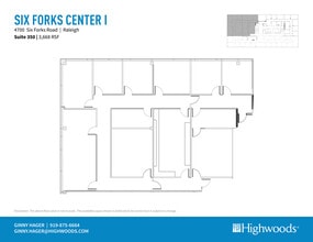 4700 Six Forks Rd, Raleigh, NC for lease Floor Plan- Image 1 of 2
