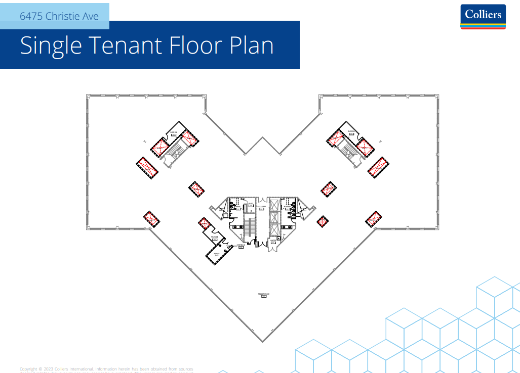 6475 Christie Ave, Emeryville, CA for lease Floor Plan- Image 1 of 1