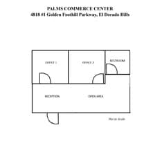 4818 Golden Foothill Pky, El Dorado Hills, CA for lease Floor Plan- Image 1 of 1