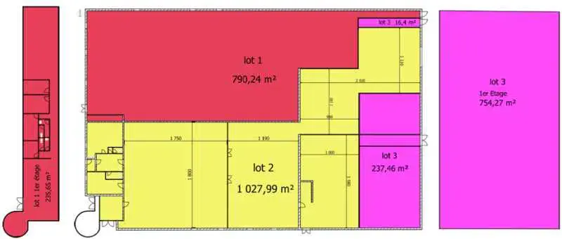 Flex in Montpellier for lease Floor Plan- Image 1 of 5