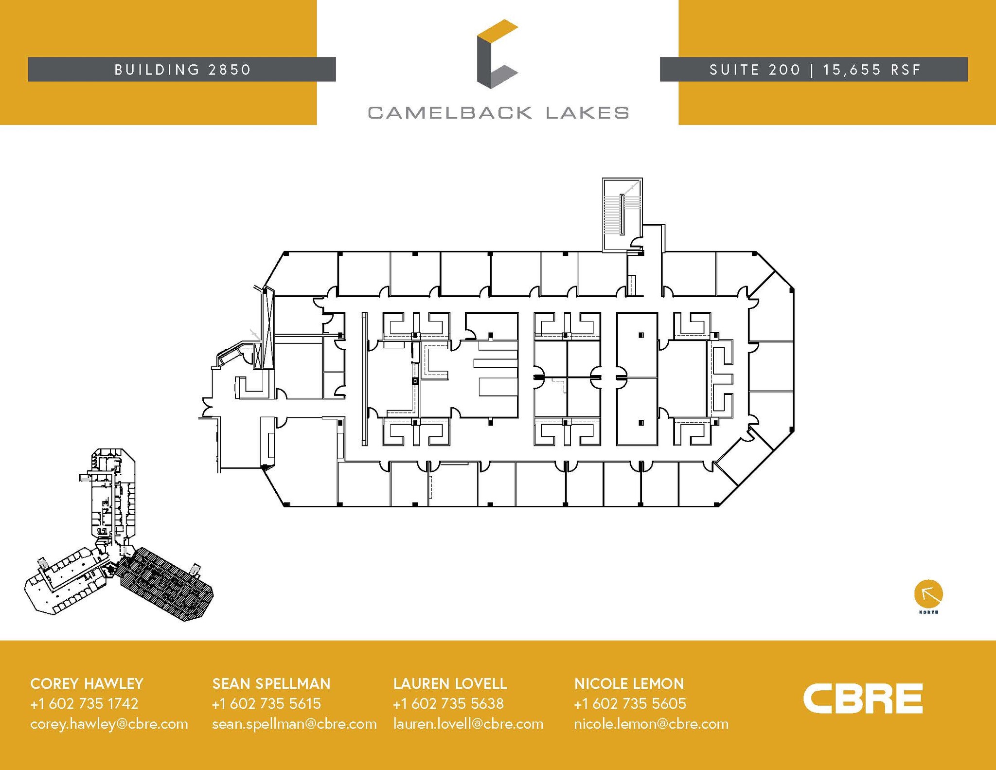 2850 E Camelback Rd, Phoenix, AZ for lease Floor Plan- Image 1 of 1