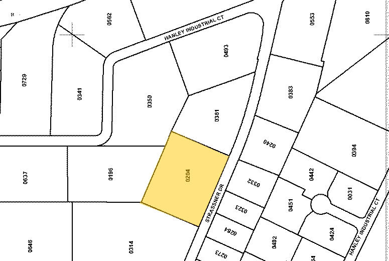 1419-1423 Strassner Dr, Brentwood, MO for lease - Plat Map - Image 2 of 6