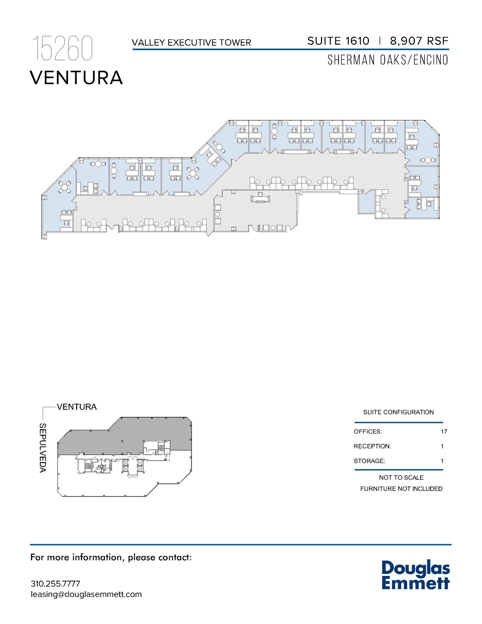 15260 ventura Blvd, Sherman Oaks, CA for lease Floor Plan- Image 1 of 1