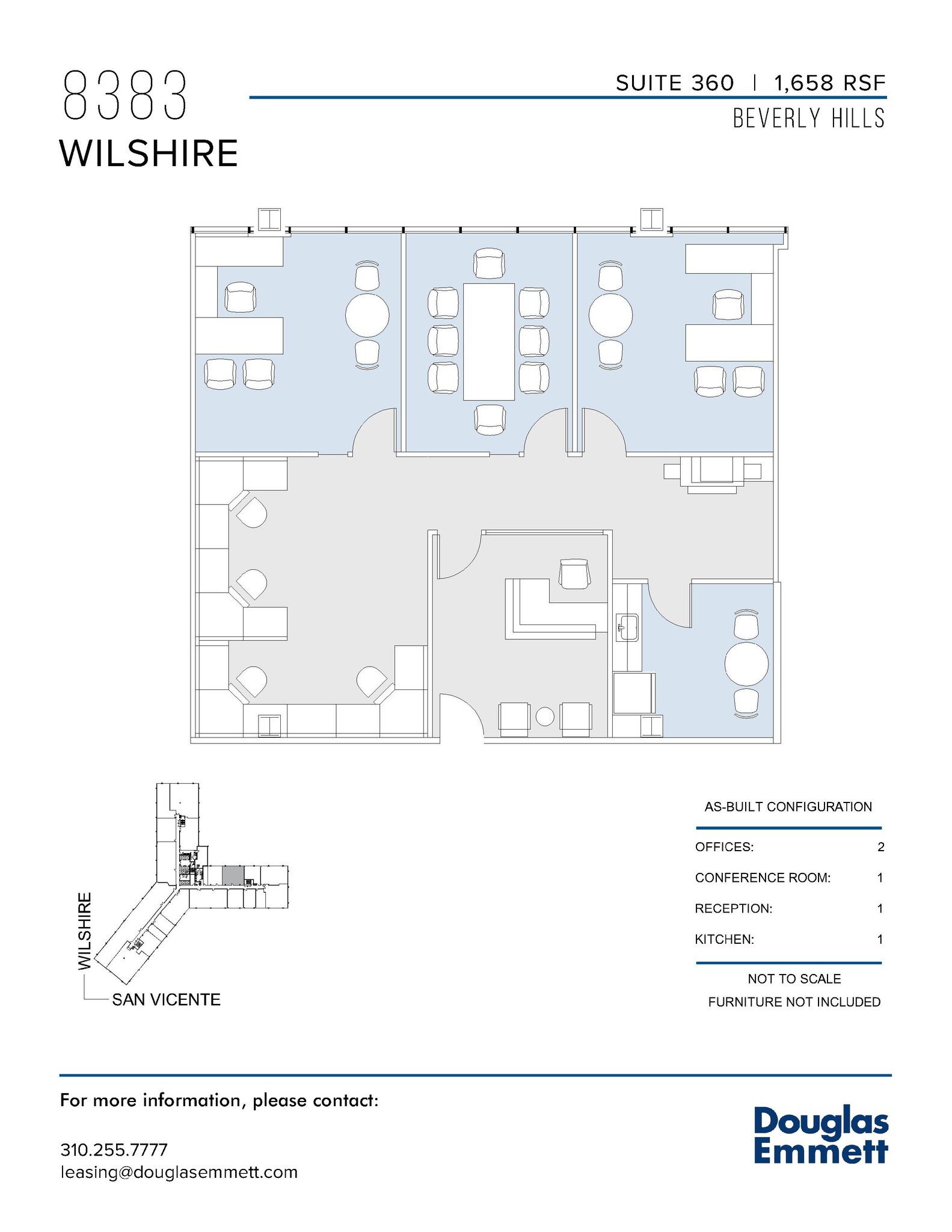 8383 Wilshire Blvd, Beverly Hills, CA for lease Floor Plan- Image 1 of 1