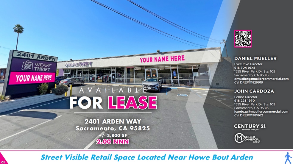 2401 Arden Way, Sacramento, CA for lease - Building Photo - Image 1 of 9