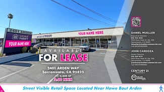 More details for 2401 Arden Way, Sacramento, CA - Retail for Lease