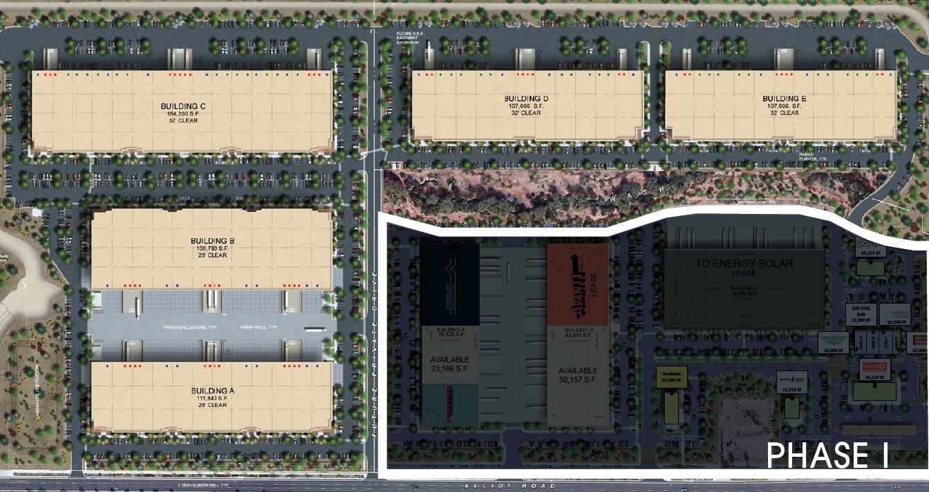 NWC Signal Butte & Elliot Rd, Mesa, AZ for sale Site Plan- Image 1 of 3