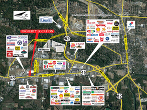 2310-2318 Highway 45, Columbus, MS - aerial  map view - Image1