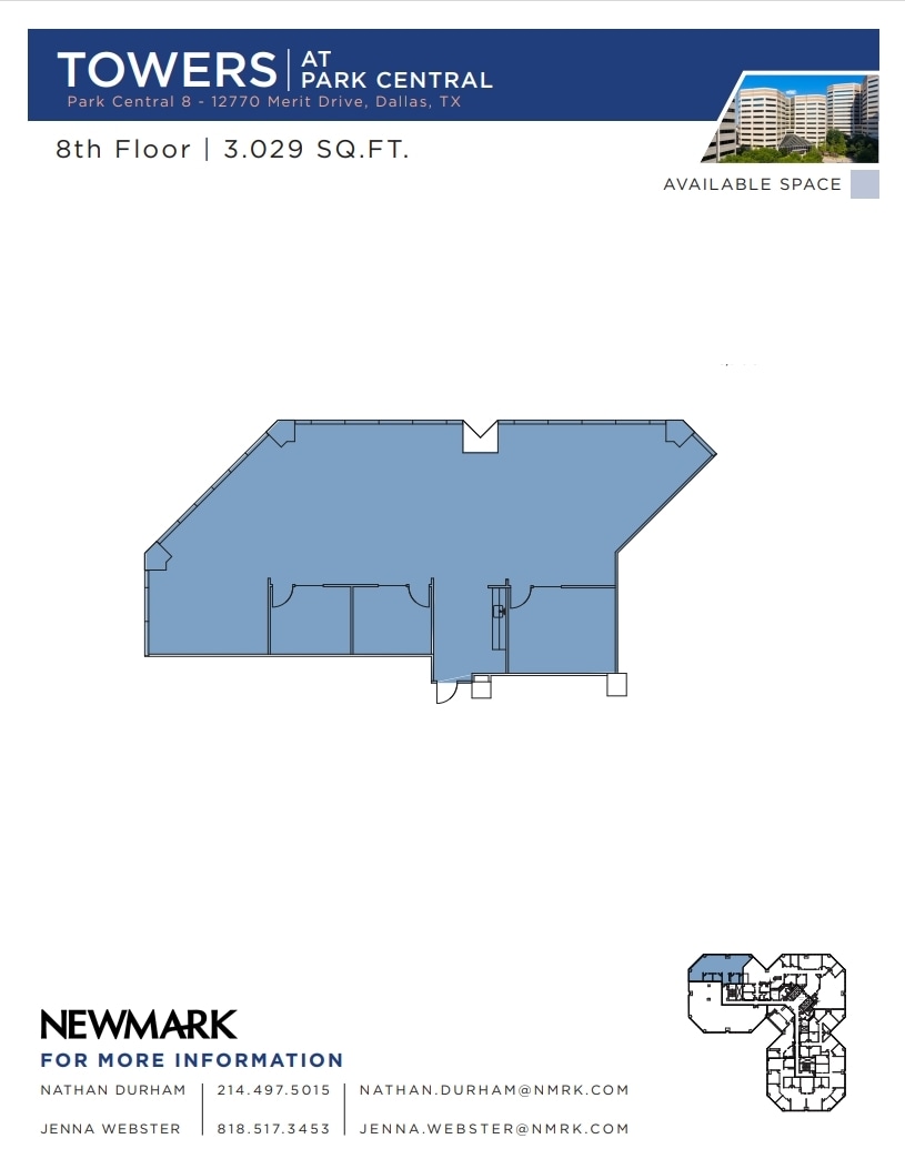 12750 Merit Dr, Dallas, TX for lease Floor Plan- Image 1 of 1