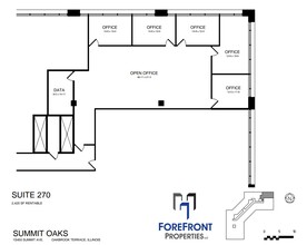 1 S 450 Summit Ave, Oakbrook Terrace, IL for lease Floor Plan- Image 1 of 1