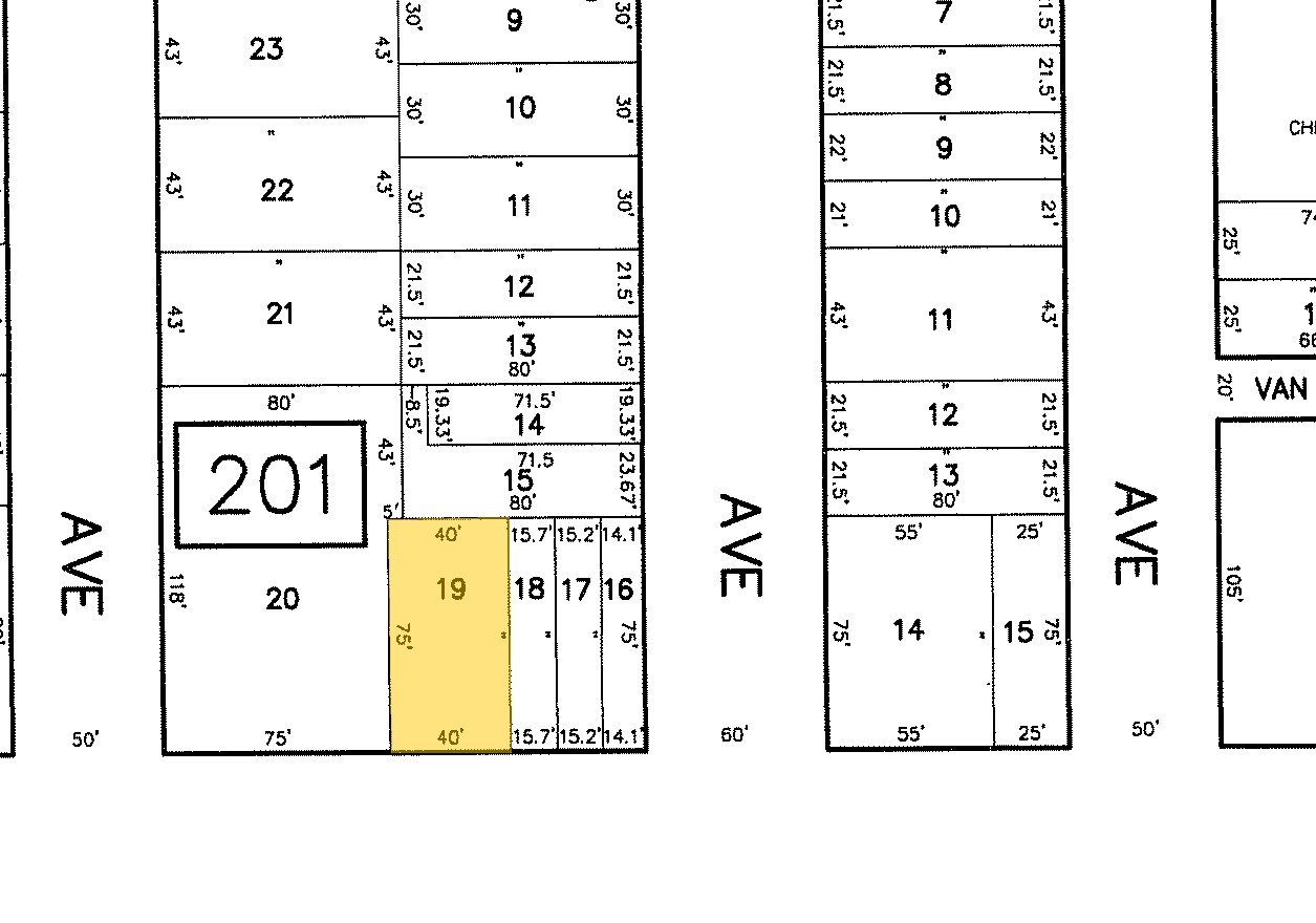 4121-4123 Atlantic Ave, Atlantic City, NJ for sale Plat Map- Image 1 of 1